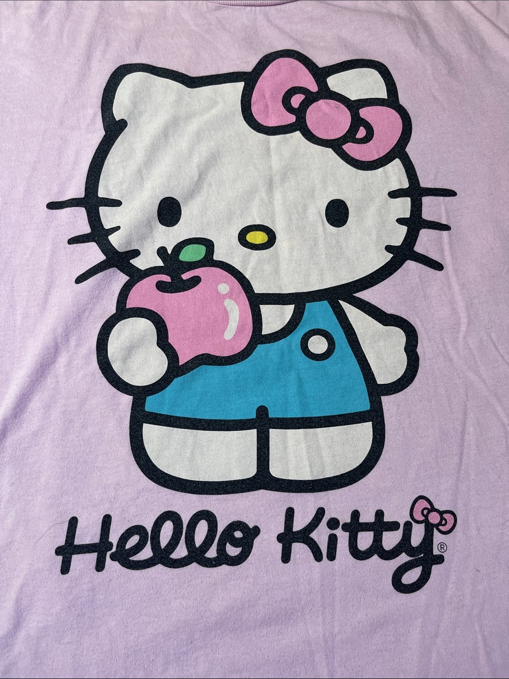 Girls Sanrio Hello Kitty tee shirt size large 10/12